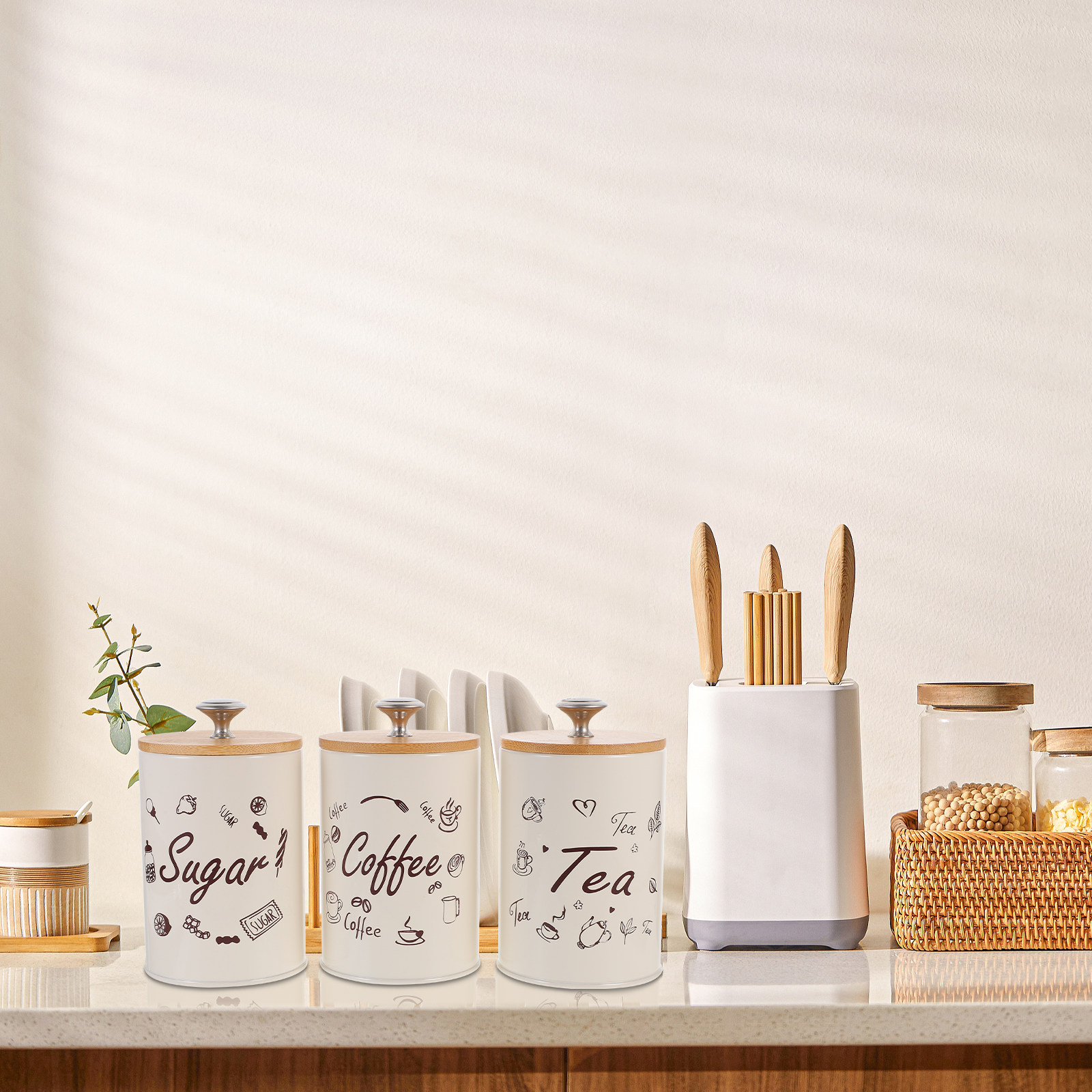 Tea Jar 3pcs Coffee Storage Ca - Food Storage Containers recensie en prijs