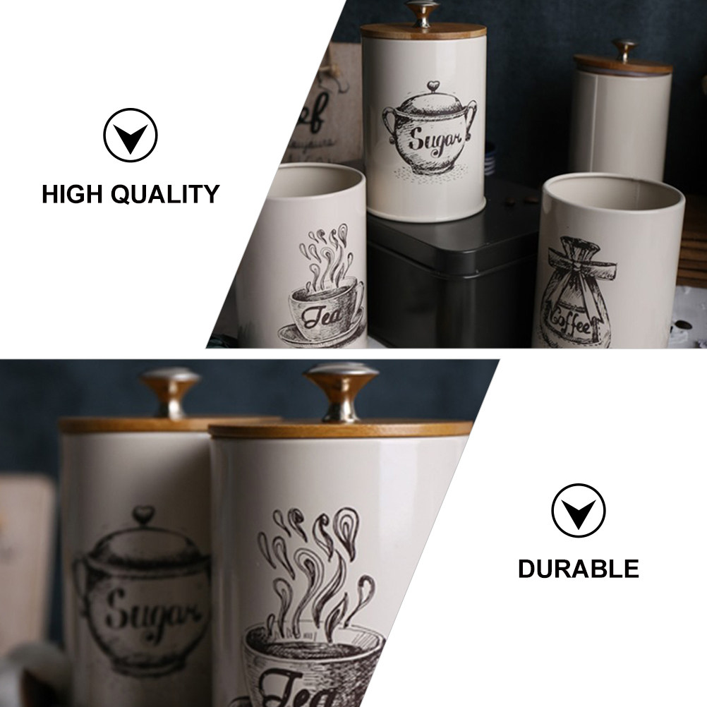 Tea Jar 3pcs Coffee Storage Ca - Food Storage Containers recensie en prijs