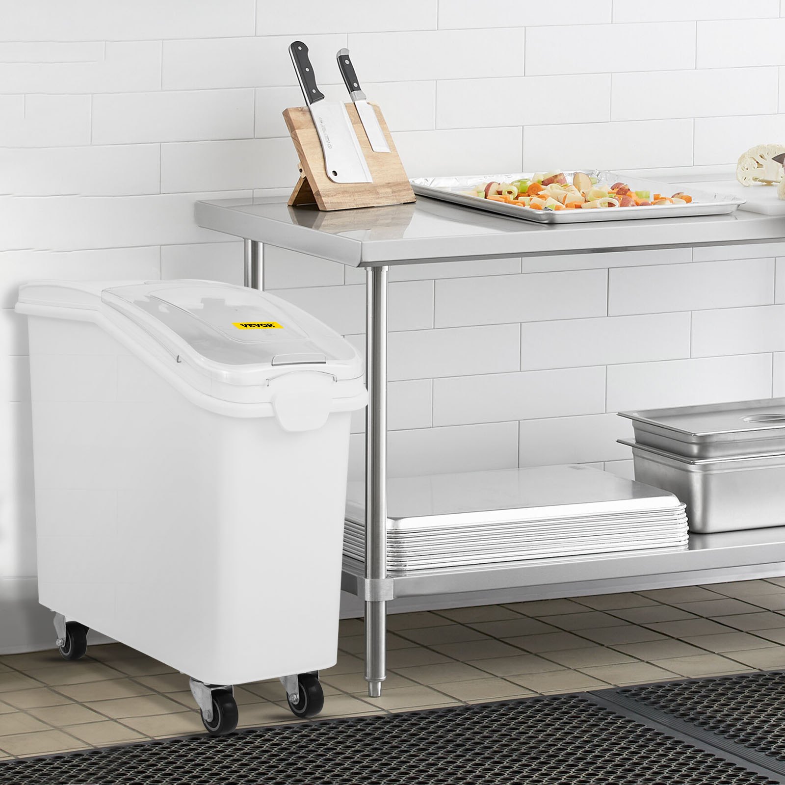 21 Gallon Ingredient Bin With  - Food Storage With Scoop recensie en prijs