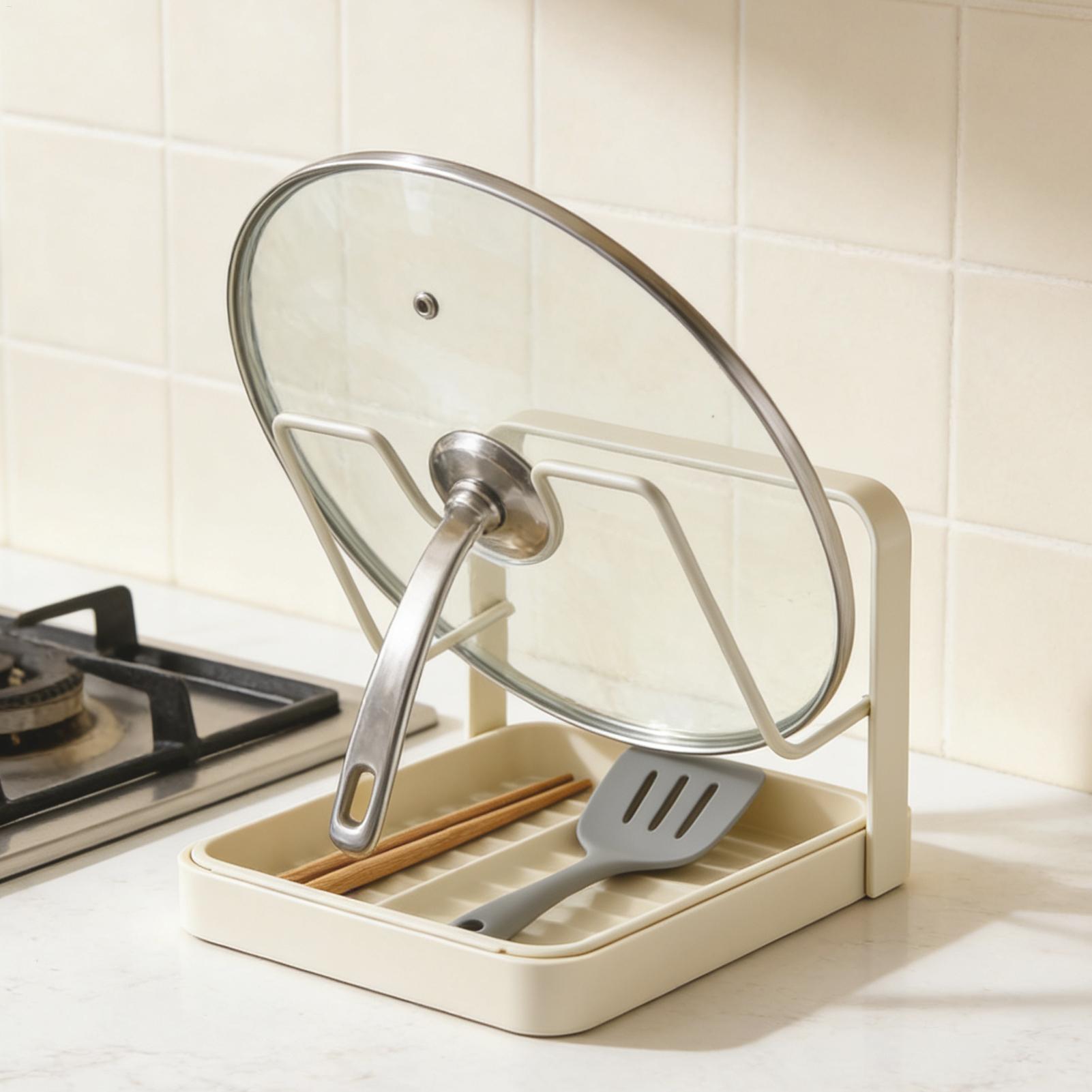 Pot Lid Organizer Anti-Slip Ki - Food Storage Room recensie en prijs