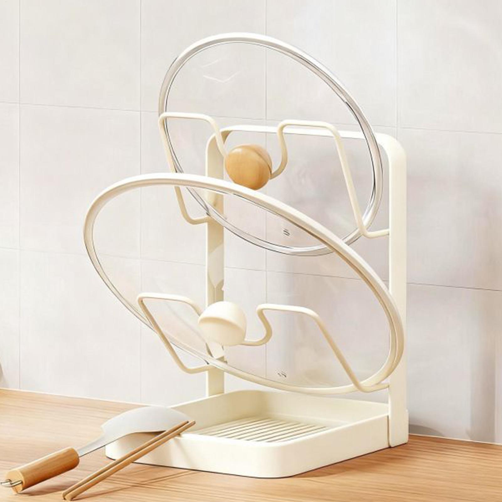 Pot Lid Organizer Anti-Slip Ki - Food Storage Room recensie en prijs