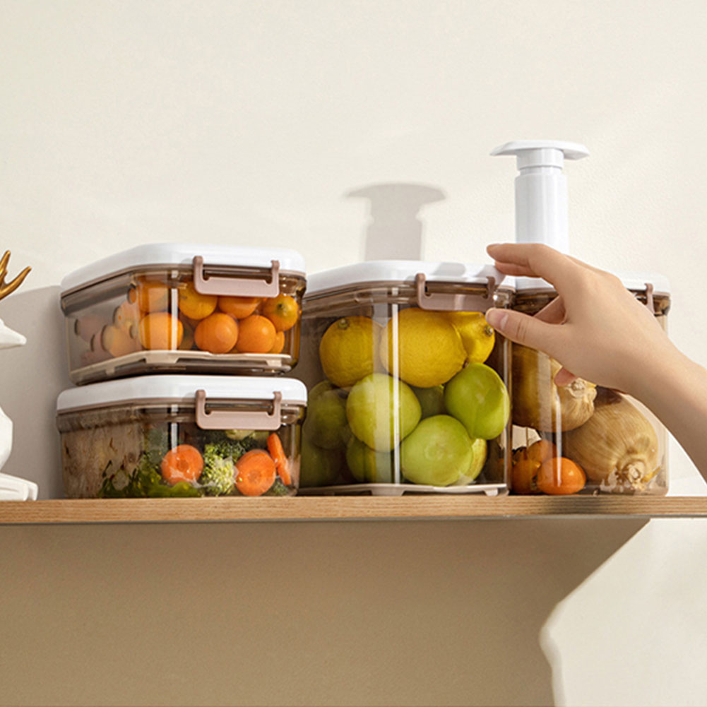 Food Vacuum Storage Box with V - Food Storage Vacuum Pump recensie en prijs