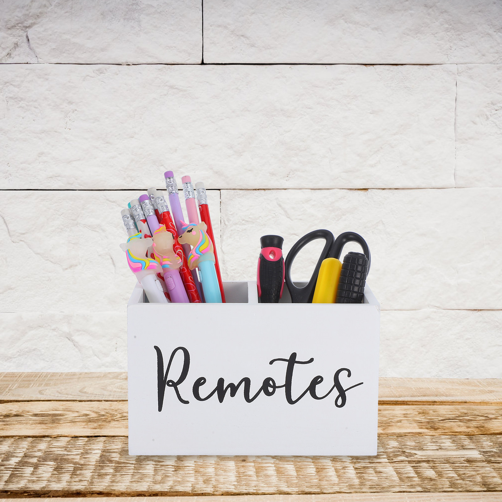 Rustic Wood Remote Control Hol - Food Storage In Room recensie en prijs