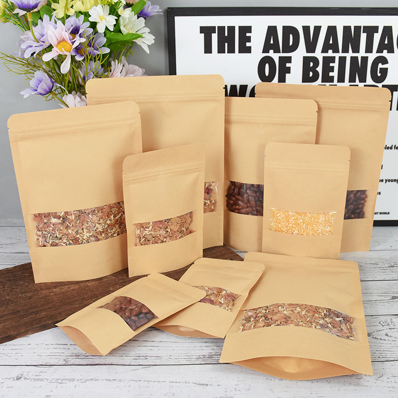 20/50pcs Kraft Paper Zip Lock  - Ziploc Food Storage recensie en prijs
