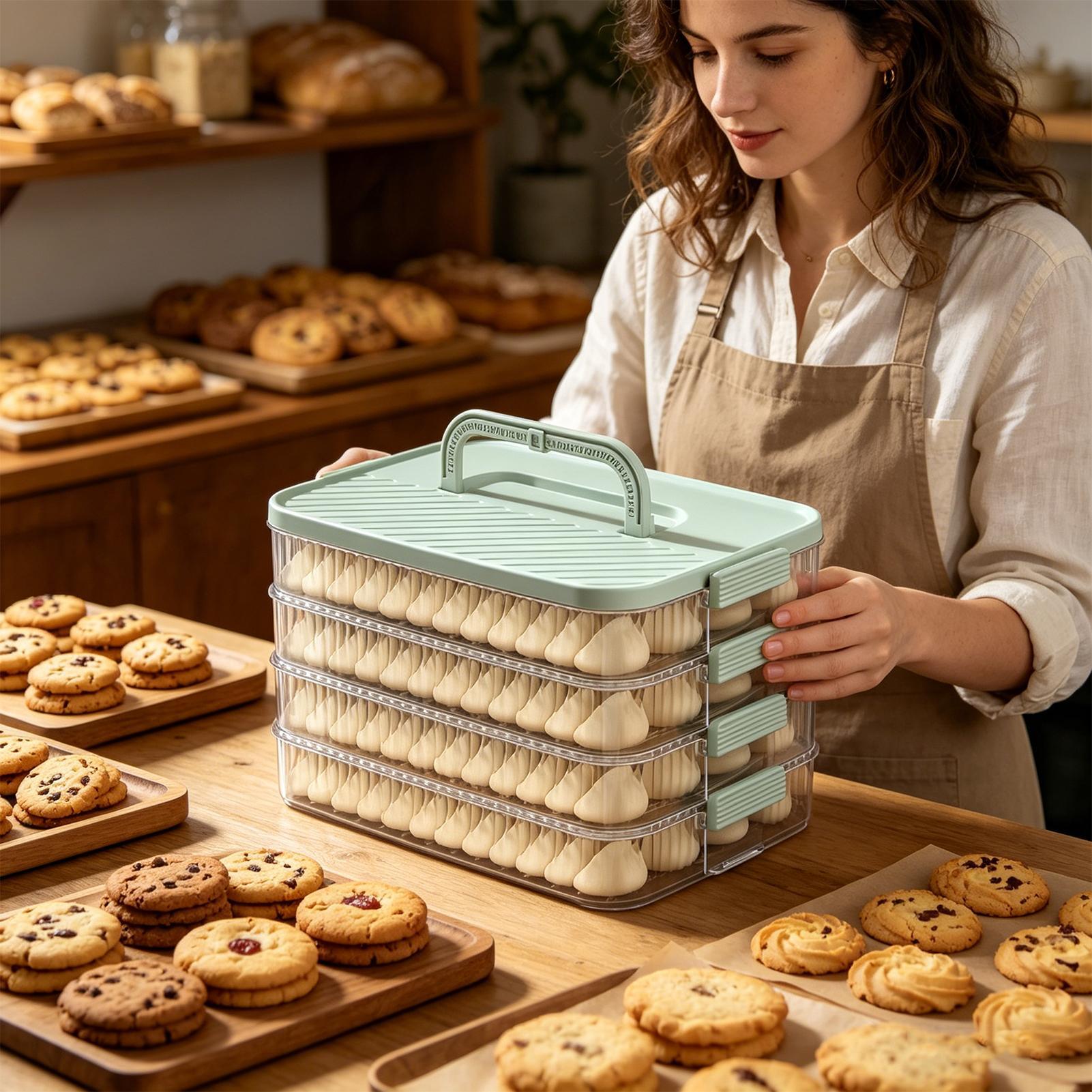 Dessert Storage Carrier 4-Laye - Food Storage In Room recensie en prijs