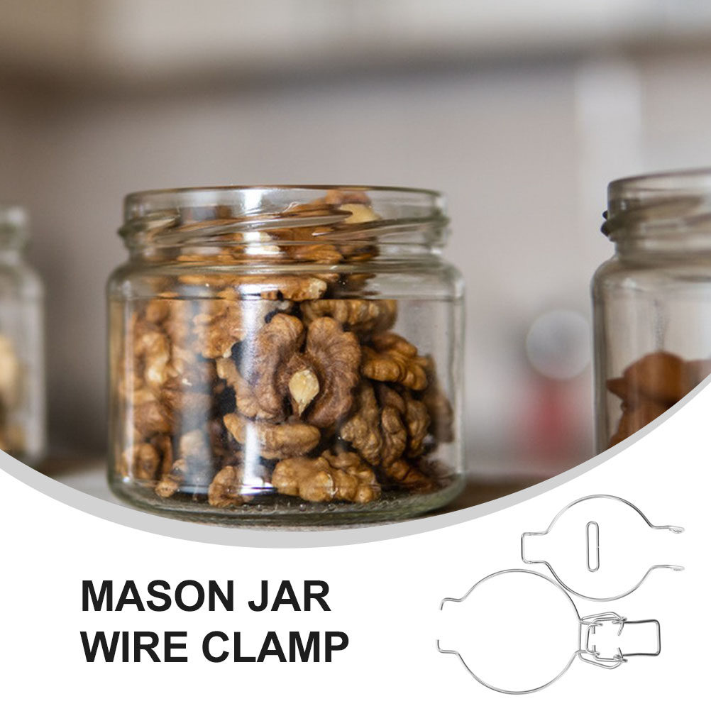 12Pcs Glass Jar Wire Clamps St - Food Storage Jar Glass recensie en prijs