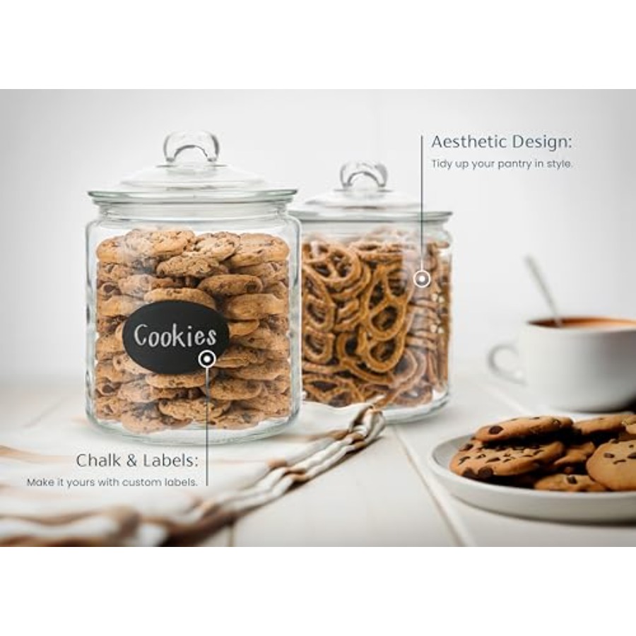 Glass Kitchen Jars Food and Co - Food Storage Jar Glass recensie en prijs