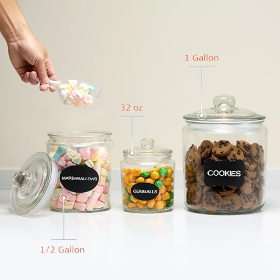 Glass Kitchen Jars Food and Co - Food Storage Jar Glass recensie en prijs