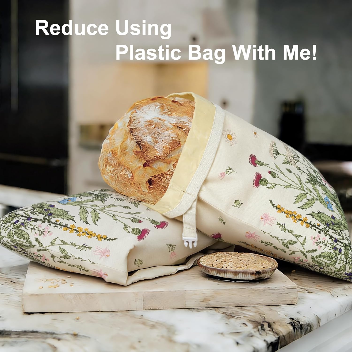 Reusable Beeswax Bread Bags fo - Food Storage Bags Xl recensie en prijs