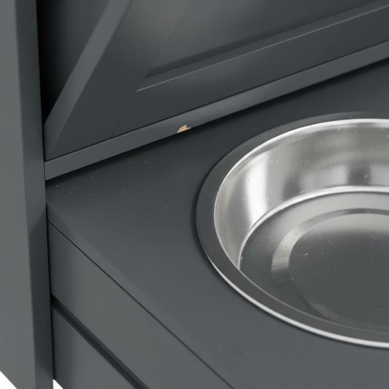 Pet Feeder Station Storage Cab - Food Storage Dog recensie en prijs