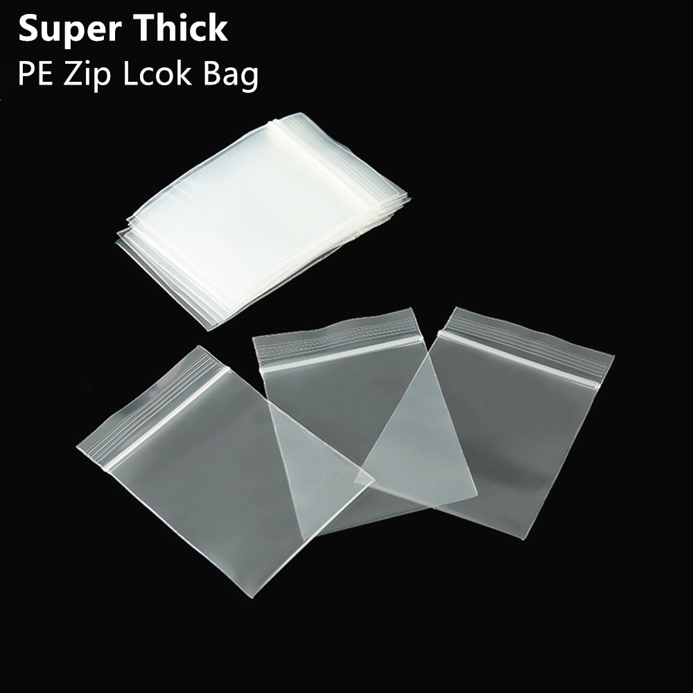 100pcs Extra Thick Transparent - Ziploc Food Storage recensie en prijs