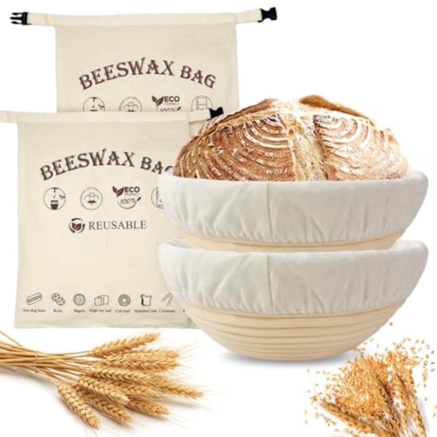 2-Pack 9 Inch Banneton Bread P - Food Storage Bags Xl recensie en prijs