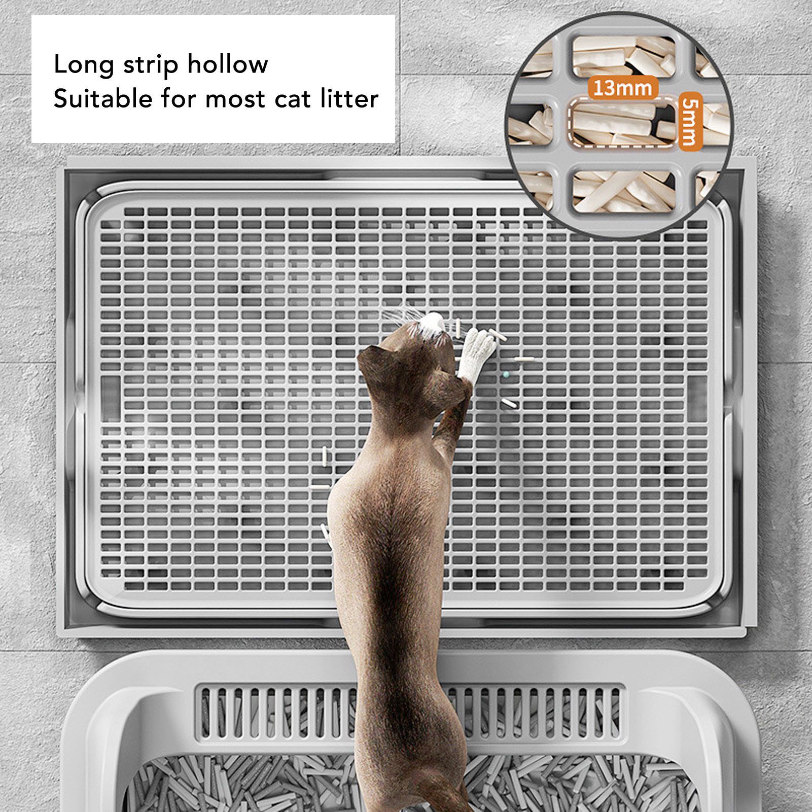 Cat Litter Trapping Mat Cat Li - Food Storage With Scoop recensie en prijs