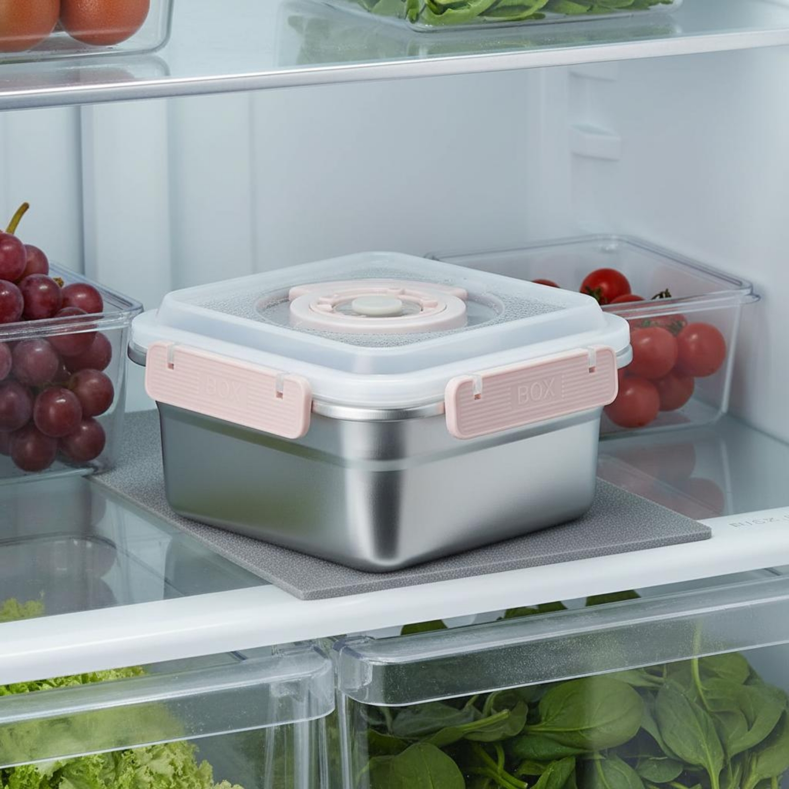 3 Pieces Stainless Steel Food  - Food Storage Large recensie en prijs