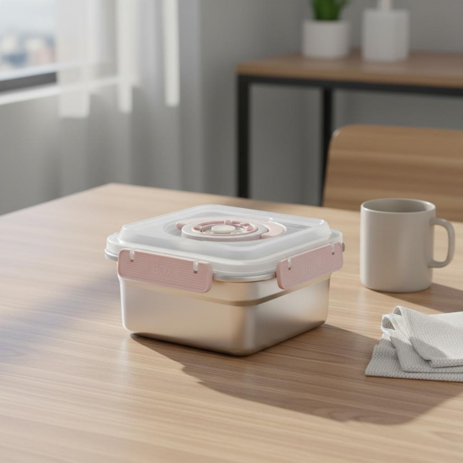 3 Pieces Stainless Steel Food  - Food Storage Large recensie en prijs