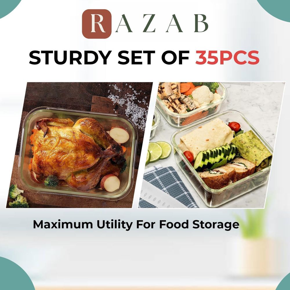 Pc Set Glass Food Storage Cont - Food Storage Set Glass recensie en prijs