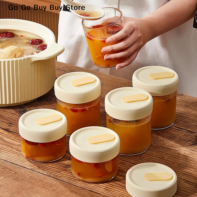 【ST】1Pc 240/400ML Glass Food S - Food Storage Jar Glass recensie en prijs