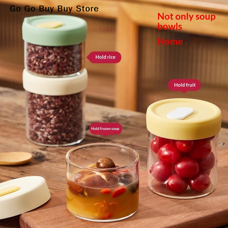 【ST】1Pc 240/400ML Glass Food S - Food Storage Jar Glass recensie en prijs