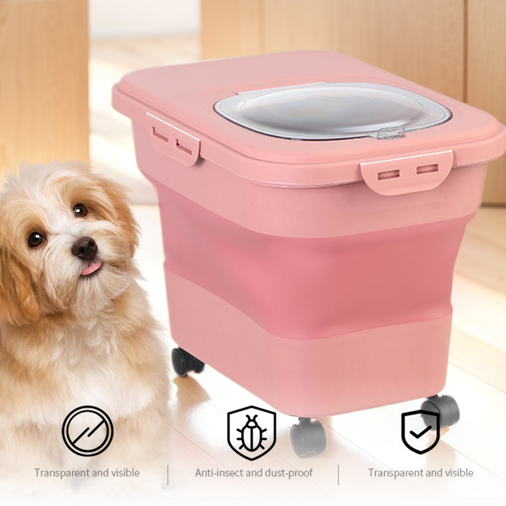 Collapsible Dry Cat Food Box 2 - Food Storage Dog recensie en prijs