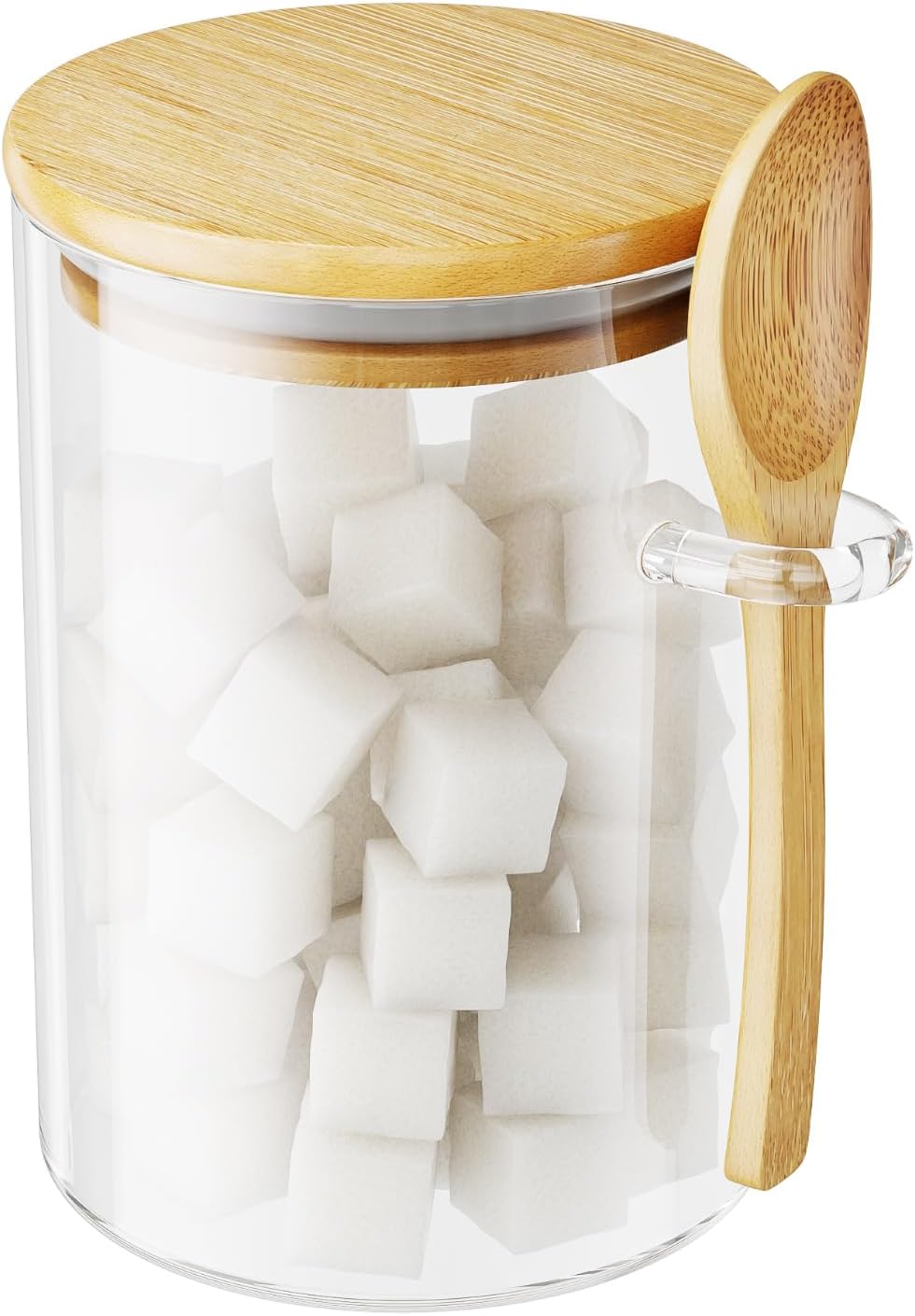 15oz Glass Jar with Bamboo Lid - Food Storage Jar Glass recensie en prijs