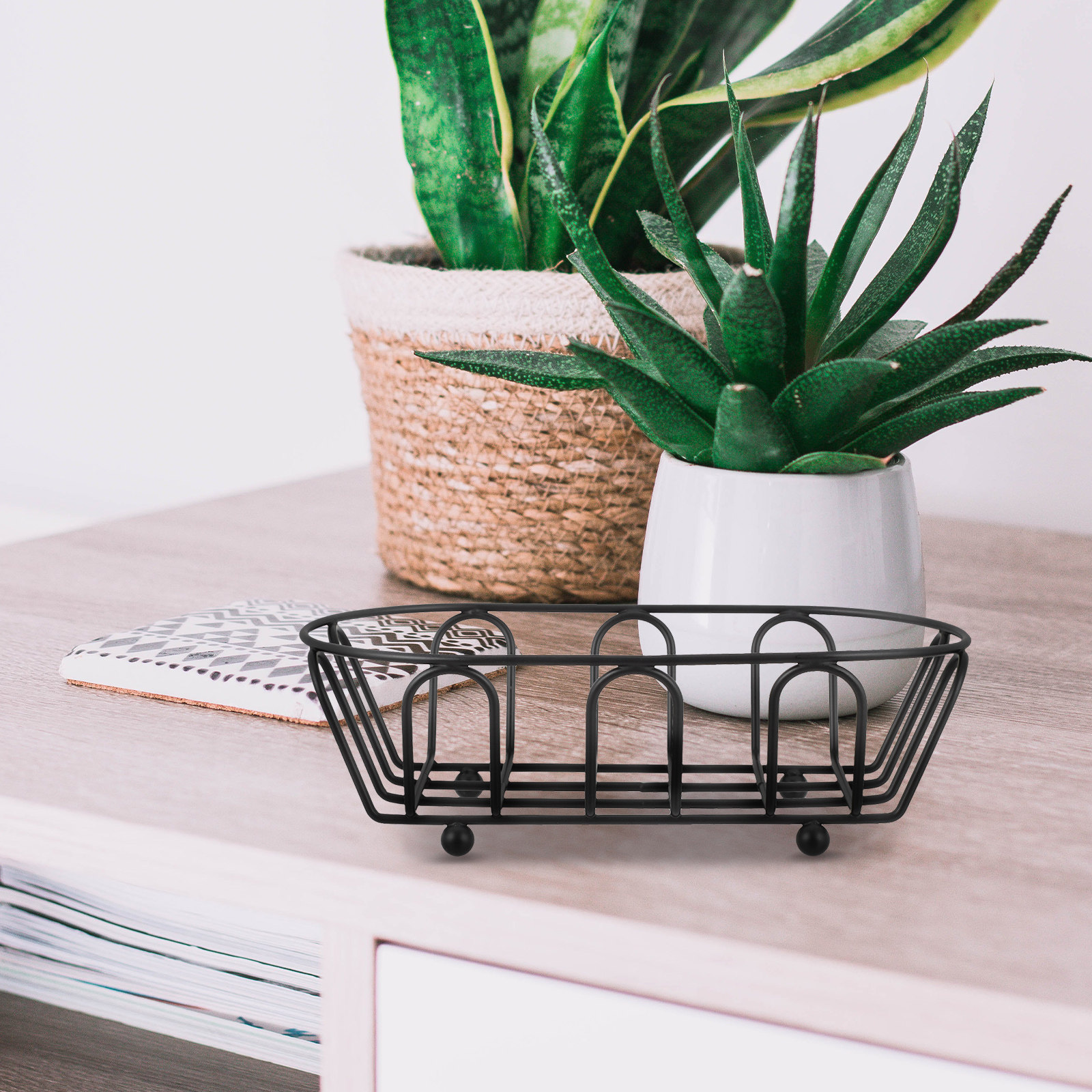 Stainless Steel Storage Basket - Food Storage Large recensie en prijs