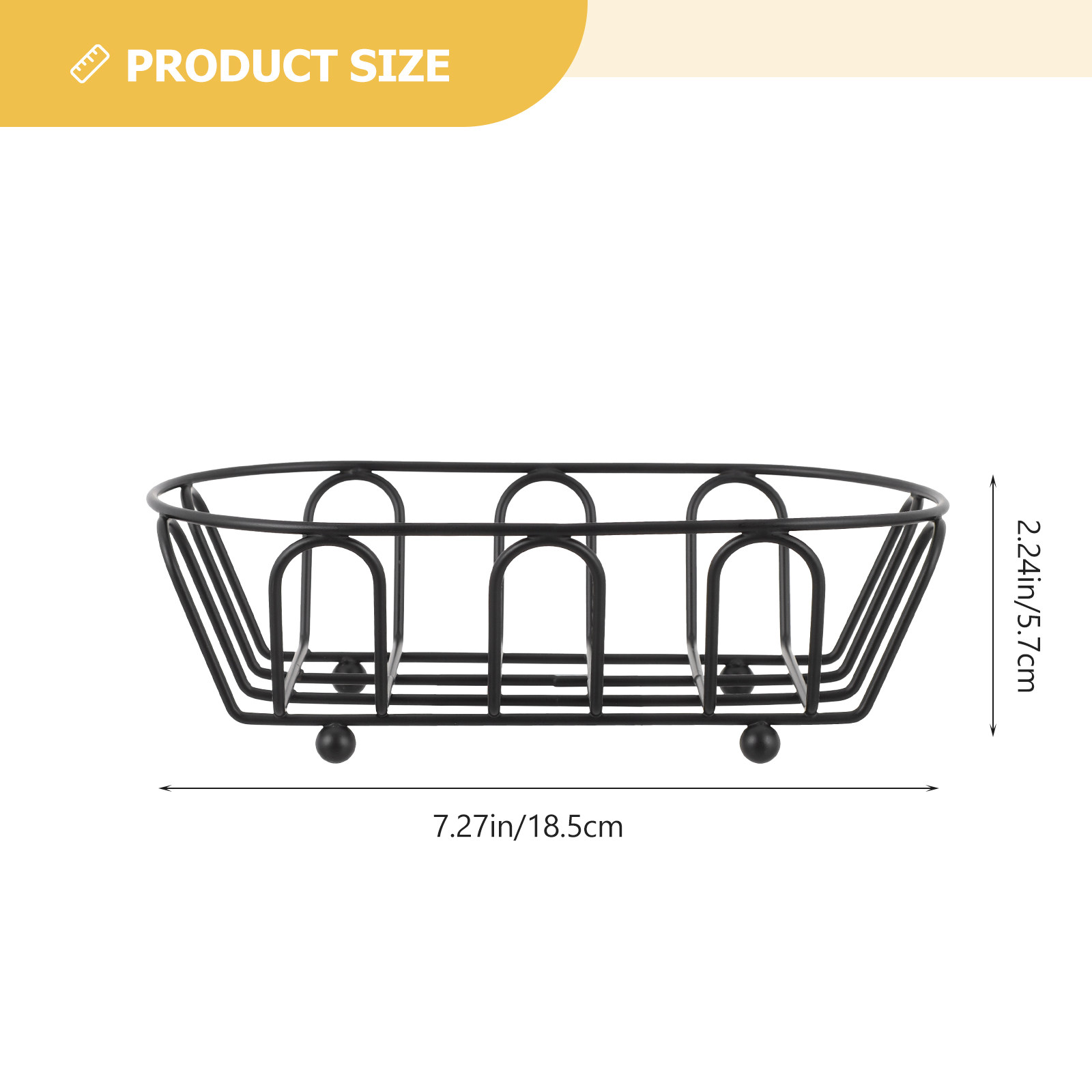 Stainless Steel Storage Basket - Food Storage Large recensie en prijs