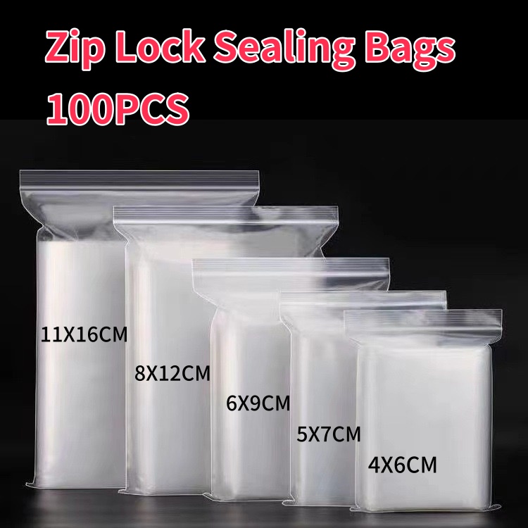 100PCS Small Zip Lock Sealing  - Ziploc Food Storage recensie en prijs