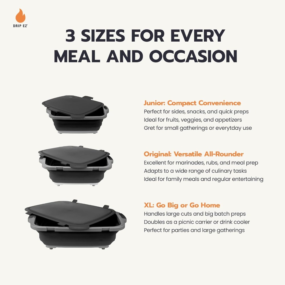 Collapsible BBQ Prep Tub XL -  - Food Storage Usa recensie en prijs